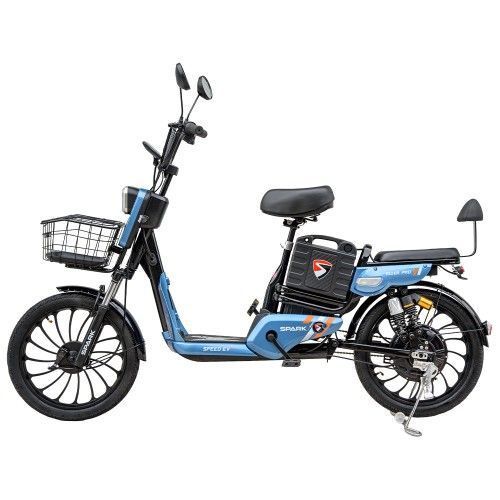 Велосипед з електромотором SPARK RIDER PRO 14" 48V/650W/20Ah Синій 000231083 фото