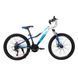 Велосипед SPARK WAVE JR. (колеса - 24", сталева рама - 12") темно-синій із сірим 000224698 фото 1
