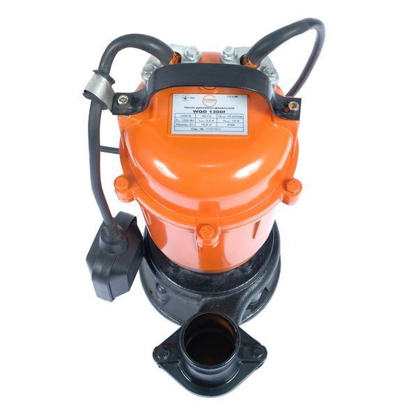 Насос заглибний дренажно-фекальний Powercraft WQD 1300f 000070601 фото